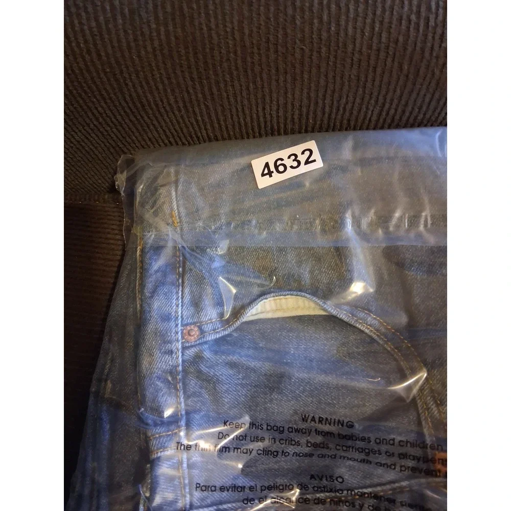 Levis 550 Relaxed Fit Tapered Leg Blue Denim Jeans Mens 36x30 00550-4686‎